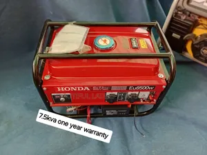 High Quality Generator 7.5kva Best 7.5kva | Brand New | 100% Copper Engine | Silent Operation | Key Start | 1-Year Warranty
