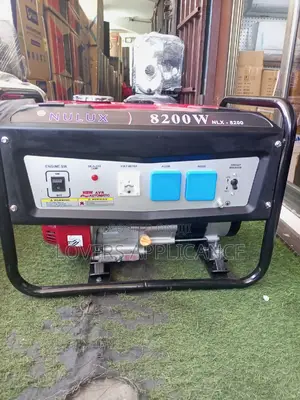 Serious Nulux Generator 7.5kva | 100% Copper Alternator | Petrol / Diesel | Key & Pull Start | Silent Model | 1-Year Warranty