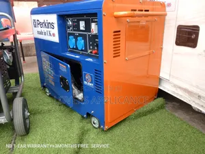 Perkins Generator Silent Diesel 10kva 13000W Generator 13HP | Brand New | 100% Copper Engine | Silent Operation | Key Start | 1-Year Warranty