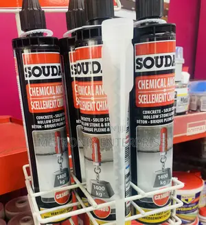 Chemical Anchor,280ml(Construction Epoxy) | Fast-Curing | High-Bond Strength | Waterproof | Multi-Surface | Construction & DIY Grade