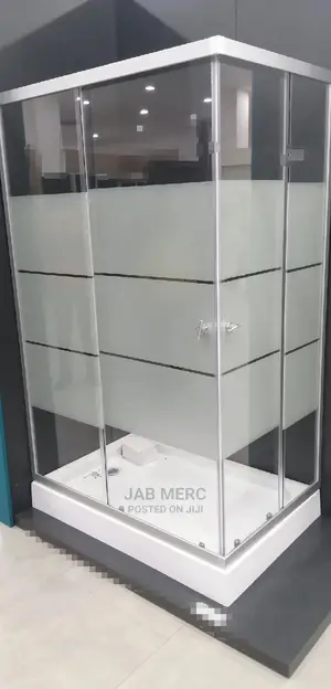 120cm X 80cm Shower Cubicle Bathroom New Design | Anti-Rust Stainless Steel | Overhead + Hand Shower + Shattaf | Hot & Cold Thermostatic | 4-in-1 Available