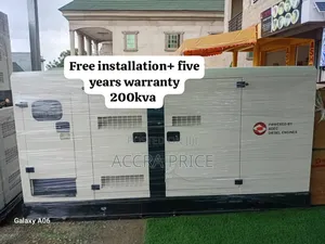 Perkins Industrial 200KVA Diesel Generator