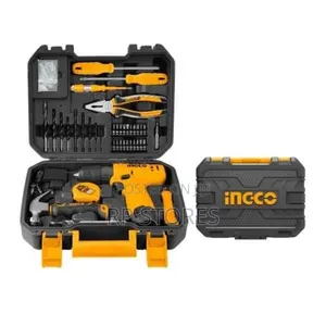 81pcs Tools Set With Cordless Drill