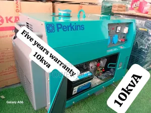 Mega Power 10kva 13000watts Perkins Diesel Generator | Brand New | 100% Copper Engine | Silent Operation | Key Start | 1-Year Warranty