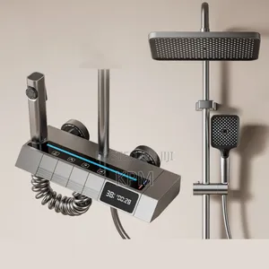 Digital Led Piano Pressure Shower 4 in 1 More Functions | Quality Grade | Durable Construction | Residential & Commercial | All Accessories Available