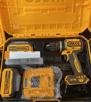 Ingco 96nm Compact Brushless Cordless Impact Drill 20v