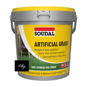 Soudal Artificial Grass Adhesive 4g | Glazed / Matte Finish | Slip-Resistant | Indoor & Outdoor | 60×60 / 30×60 / 60×120 cm Options