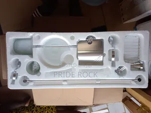 Bathroom Accessories Aluminum, Seven Pieces