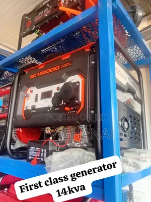 14kva Generator Low Noise Generator 14kva Keystart | Brand New | 100% Copper Engine | Silent Operation | Key Start | 1-Year Warranty