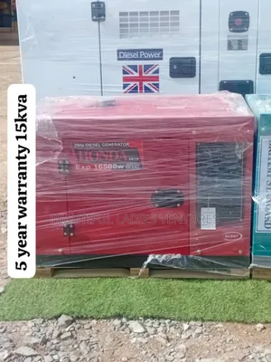 Accredited Honda Diesel Generator 15kva Diesel 15kva | Brand New | 100% Copper Engine | Silent Operation | Key Start | 1-Year Warranty
