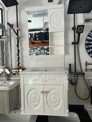 Wash Hand Cabinet Basin- All White