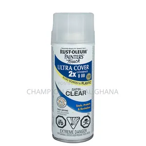 2x Enamel Satin Clear Spray | Quality Grade | Durable Construction | Residential & Commercial Use | Available in Bulk