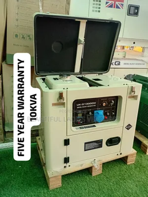 Self Contained 10kva 13000w Diesel Silent 10kva Genset Uk-D