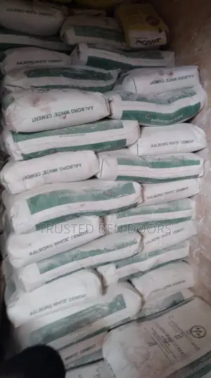 Aalborg Authentic White Cement For Glass Block+Terrazzo+Pool | Construction Grade | Quality Mix | Durable & Load-Bearing | Residential & Commercial Use