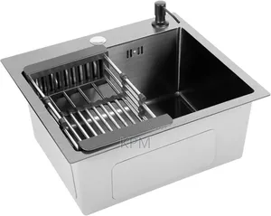 Sus 304 Cabinet Kitchen Sink | Anti-Rust Stainless Steel / Granite Composite | Single & Double Bowl | Complete with Waste Trap & Tap
