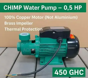 Chimp Water Pump 0.5hp – Copper Motor