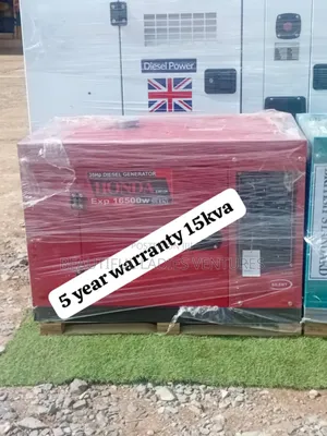 Self Contained 15kva Honda Diesel Generator 16.5kw Silent