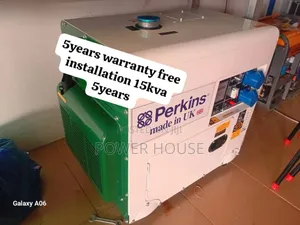 Perkins 15KVA Diesel Generator