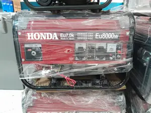 HON Generator 7kva Generator | Brand New | 100% Copper Engine | Silent Operation | Key Start | 1-Year Warranty
