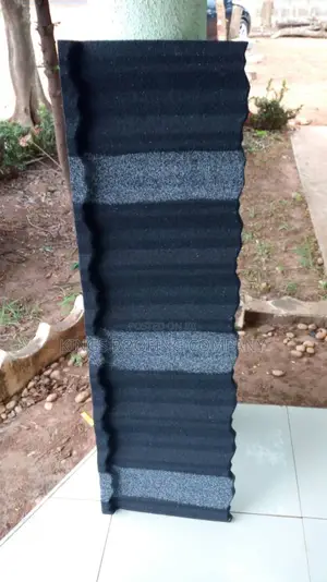 White With Black Combination Milano Euro Tiles | UV-Resistant | Weatherproof | 0.35–0.55mm Gauge | 50-Year Warranty | Residential & Commercial Grade