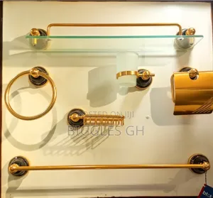 Bathroom Accessories- Gold