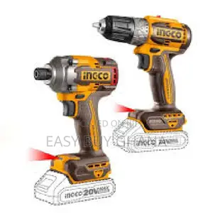 Ckli20272 Cordless 2 PCS Combo | Cordless Drill/Driver | 12V–20V Brushless | 20–86Nm Torque | 2-Speed | LED Work Light | 2 Batteries Included