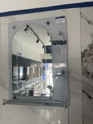 Bathroom Mirror | Anti-Rust Stainless Steel / Chrome | Complete Sets Available | Modern & Classic Designs