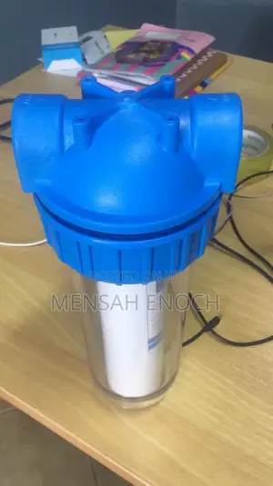 10" Filter Housing | Sediment / Carbon / UV / RO | 0.5–5 Micron | Removes Bacteria, Chlorine & Iron | Food-Safe Materials