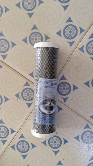 Cto Carbon 10inch | Sediment / Carbon / UV / RO | 0.5–5 Micron | Removes Bacteria, Chlorine & Iron | Food-Safe Materials