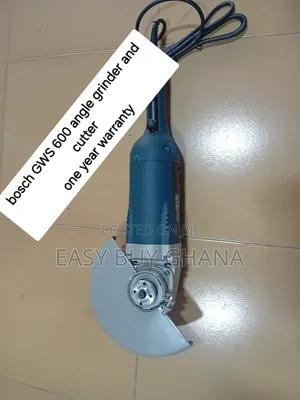 Bosch GWS 600 Angle Grinder for Accurate Cutting and Grindin | Electric Angle Grinder | 750W–3000W | 115mm–230mm Disc | Variable Speed | Metal, Stone & Tile Cutting