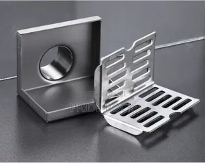 Side Corner Floor Drain Metal | Stainless Steel / Metal | Anti-Odour Seal | Anti-Rust Coating | 10cm–60cm Options | Anti-Insect Barrier