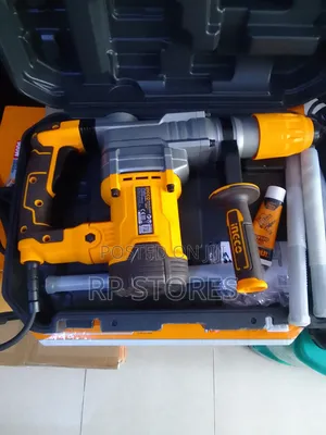 Ingco Rotary Hammer 1600W | Rotary Hammer Drill | SDS+ / SDS-Max | 800W–1800W | Drilling, Chiselling & Hammer Modes | Anti-Vibration
