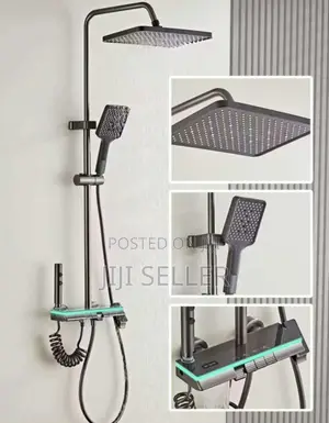 Shower With Temperature | Quality Grade | Durable Construction | Residential & Commercial | All Accessories Available