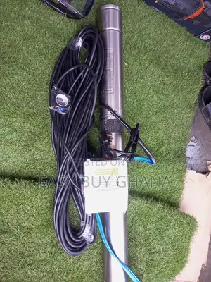 Submersible Borehole 1.5hp | Stainless Steel Body | 4" Slim Line | 30–150m Head | 30/50m Cable Included | Italian/German Technology