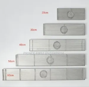 Floor Drain 8*30 | Stainless Steel / Metal | Anti-Odour Seal | Anti-Rust Coating | 10cm–60cm Options | Anti-Insect Barrier