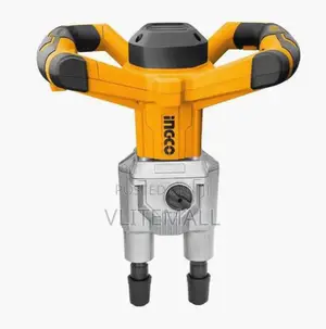 Ingco Electric Mixer 1800w With Adjustable Speed - Mx218008 | Electric Mixer | 1400W–1800W | Variable Speed 0–750rpm | 140mm Mixing Paddle | Plaster & Mortar