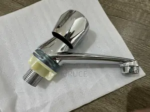 Chrome Plated Single Cold Basin Faucet – Bathroom Tap
