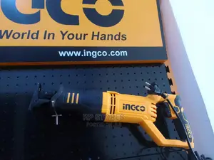Ingco Reciprocating Saw 750w | Reciprocating Saw | 750W | Variable Speed 900–3300rpm | Wood 115mm / Metal 10mm Capacity | Orbital Action
