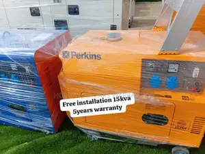 Genesis 10kva 13000watt Generator Diesel Perkins | Brand New | 100% Copper Engine | Silent Operation | Key Start | 1-Year Warranty