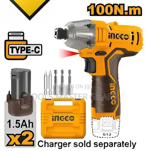 Cordless Impact Driver - Cirli12015 | Cordless Impact Driver | 20V Brushless | 1/4" Hex | High-Speed Fastening | LED Work Light