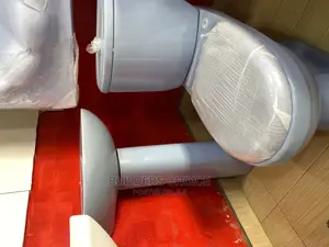 Colored Water Closet With Wash Hand Basin