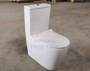 Small Tank Press Top Wc Plus Wash Hand Basin and Tap