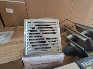 Anti-Smell Floor Drain – Stainless Steel – Bathroom | Stainless Steel / Metal | Anti-Odour Seal | Anti-Rust Coating | 10cm–60cm Options | Anti-Insect Barrier