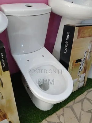 Toilet Seat Top Flush Complete Set | Ceramic Glaze | P & S Trap Options | Dual Flush / Press Top | UK / Italian Standard | 10+ Year Durability