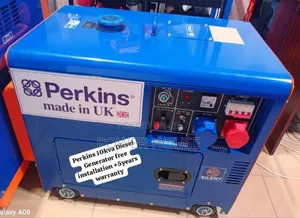 Loot Label Perkins Diesel Generator 10kva Silent | Brand New | 100% Copper Engine | Silent Operation | Key Start | 1-Year Warranty
