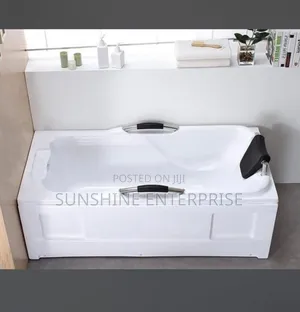 Bath Room Bathtub | Acrylic / Fibreglass / Cast Iron | Hydrotherapy Jets | LED & Bluetooth Options | P-Trap Waste Included