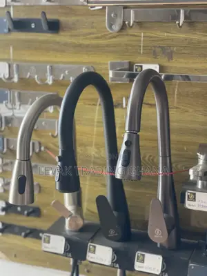 Black Pull Out Tap - Turkey Style Pedicure Basin Tap