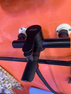 Evis All Black 2in1 Bathroom Telephone Shower