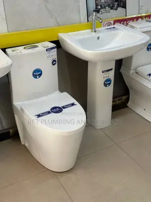 Frencia Combine Water Closet_imported Soft Close Wc | Ceramic Glaze | P & S Trap Options | Dual Flush / Press Top | UK / Italian Standard | 10+ Year Durability