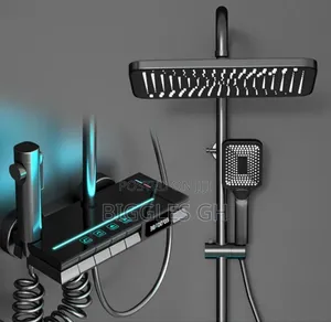 Led Temperature Display 4 in 1 Shower - Piano Shower